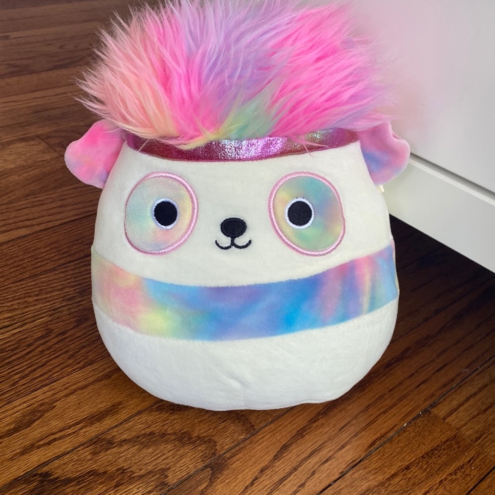 Squishmellow 2 months old medium size cute soft fluffy no rips and no stains
